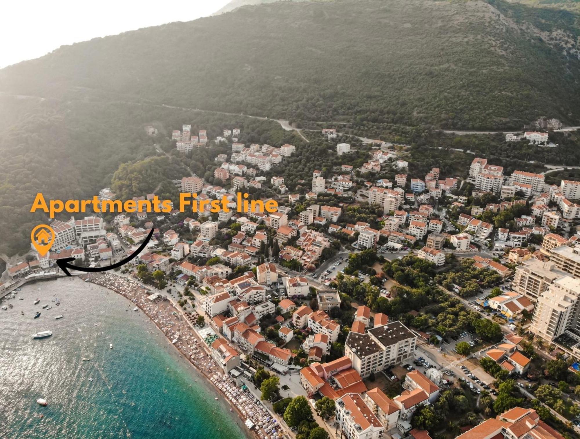 Apartments First Line Petrovac Ngoại thất bức ảnh